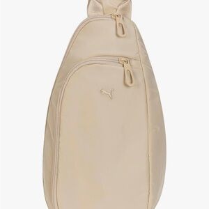 Puma Beige Crossbody Sling Bag
